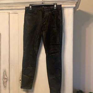 Joe’s Charlie Waxed Black Jeans
